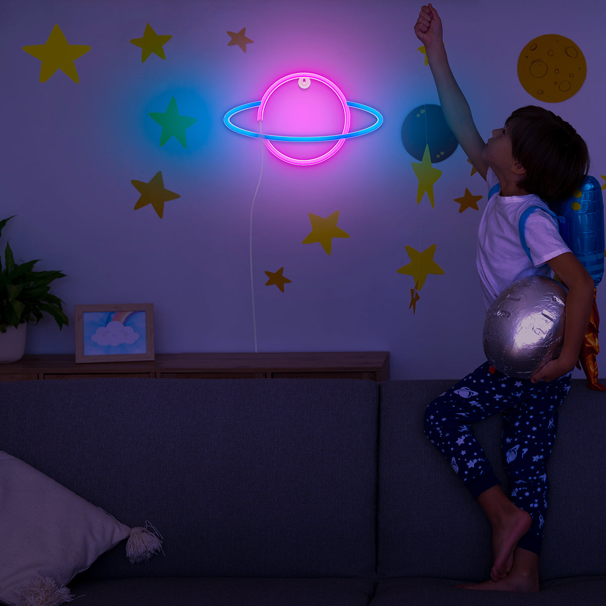 "Planet" LED Sign